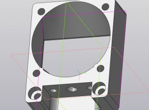 Переходник для установки 3d-touch на Prusa I4