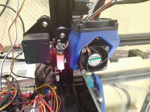 Creality Ender 3 обдув под 50мм кулер.